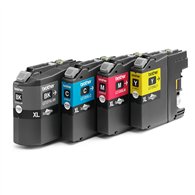 Brother LC127XLVALBP cartouche d'encre 4 pièce(s) Original Noir, Cyan, Magenta, Jaune