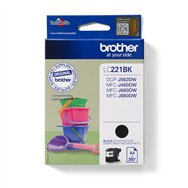 Brother LC221BK cartouche d'encre 1 pièce(s) Original Noir