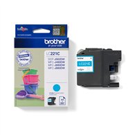 Brother LC221C cartouche d'encre 1 pièce(s) Original Cyan