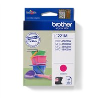 Brother LC221M cartouche d'encre 1 pièce(s) Original Magenta