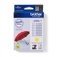 Brother LC225XLY cartouche d'encre 1 pièce(s) Original Rendement élevé (XL) Jaune