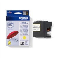 Brother LC225XLY cartouche d'encre 1 pièce(s) Original Rendement élevé (XL) Jaune
