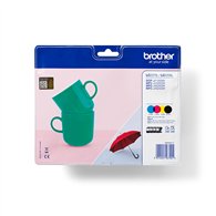 Brother LC-227XLVALBP cartouche d'encre 4 pièce(s) Original Noir, Cyan, Magenta, Jaune