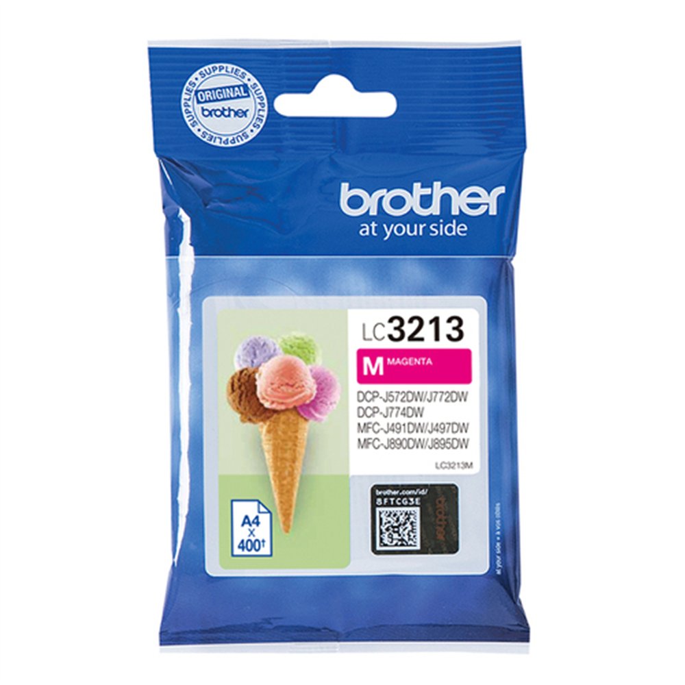 Brother LC3213M cartouche d'encre 1 pièce(s) Original Rendement élevé (XL) Magenta