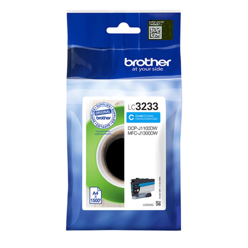Brother LC3233C cartouche d'encre 1 pièce(s) Original Rendement standard Cyan