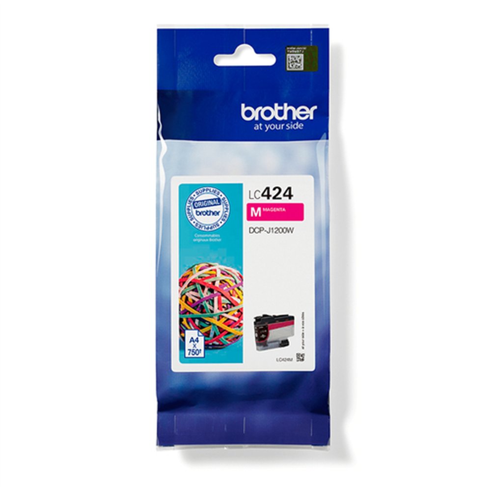 Brother LC-424M cartouche d'encre 1 pièce(s) Original Magenta