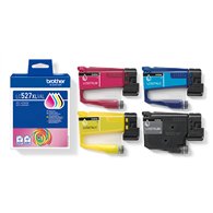 Brother LC-527XLVAL cartouche d'encre 4 pièce(s) Original Rendement élevé (XL) Noir, Cyan, Magenta, Jaune