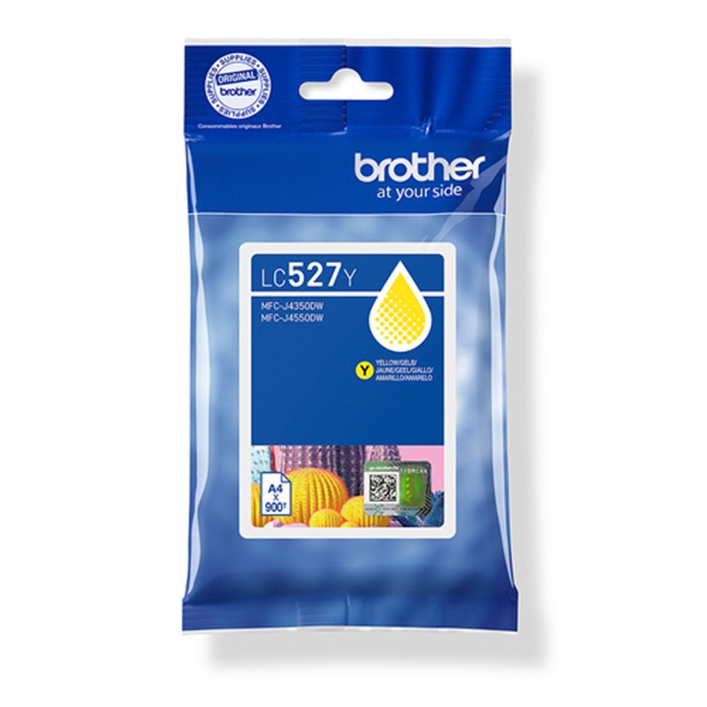 Brother LC-527Y cartouche d'encre 1 pièce(s) Original Jaune