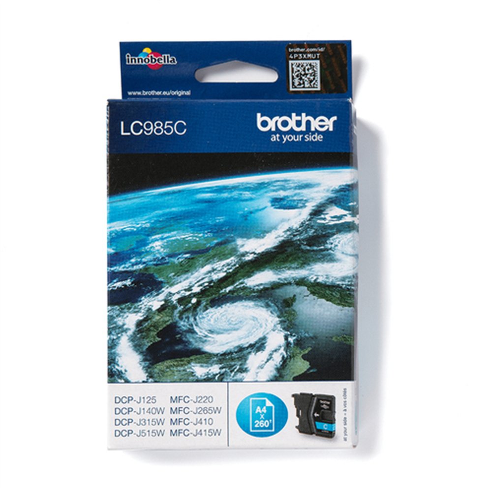 Brother LC985C cartouche d'encre 1 pièce(s) Original Cyan