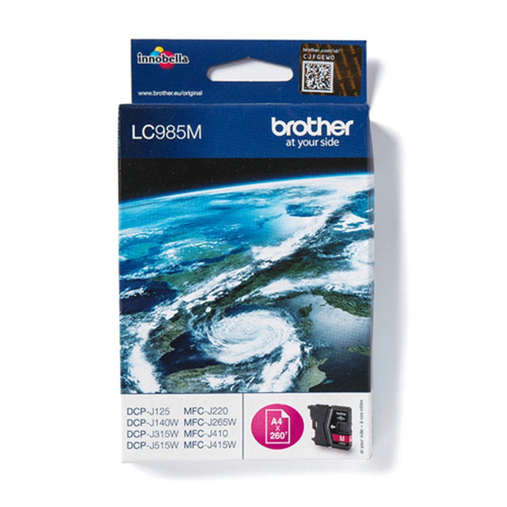 Brother LC985M cartouche d'encre 1 pièce(s) Original Magenta