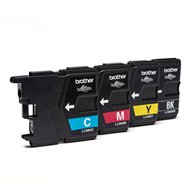 Brother LC985VALBP cartouche d'encre 4 pièce(s) Original Noir, Cyan, Magenta, Jaune