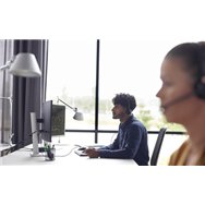 HP Poly Micro-casque Poly EncorePro 310 monaural avec fonction Quick Disconnect TAA