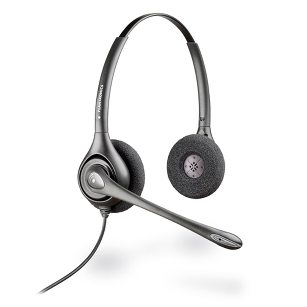 HP Poly Micro-casque double canal binaural Poly HW261N Supraplus + étui