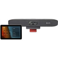 HP Poly Kit Poly Studio Small Room pour Microsoft Teams : Barre de visioconférence Poly Studio R30 USB avec GC8 (ABB)