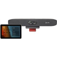 HP Poly Kit Poly Studio Small Room pour Microsoft Teams : Barre de visioconférence Poly Studio R30 USB avec GC8 (ABB)