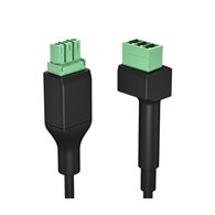 HP Poly Studio A2 Black Cable Extender for Table Mic Male to Female Phoenix Connector 8M(26ft)