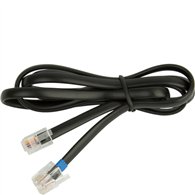 Jabra 14201-12 câble de téléphone Noir