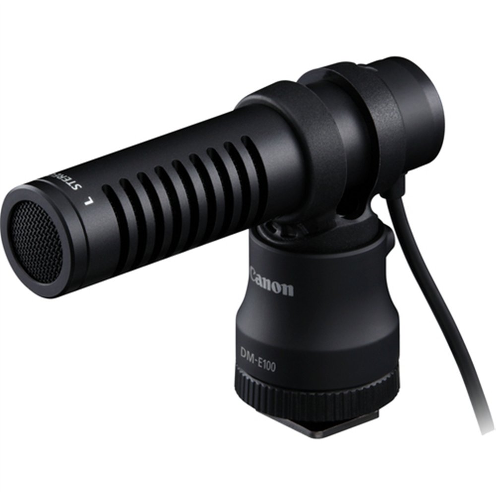 Canon 4474C001 microphone Noir Microphone de caméscope