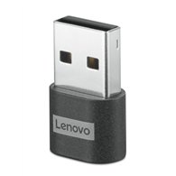 Lenovo 4X91C99226 changeur de genre de câble USB-C USB-A Noir