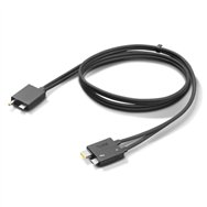 Lenovo 4X91K16970 Câble Thunderbolt 0,7 m 40 Gbit/s Noir