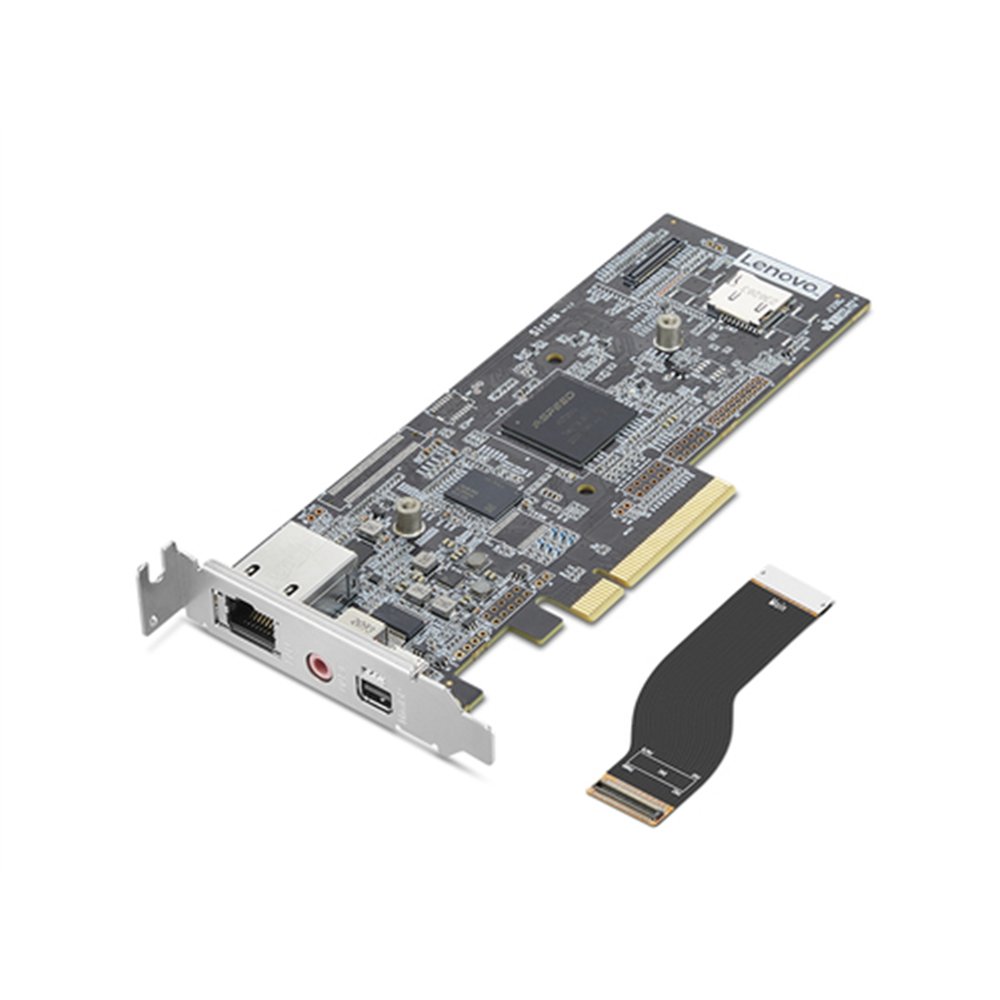 Lenovo 4XH1Q40654 carte et adaptateur d'interfaces Interne Mini DisplayPort, RJ-45