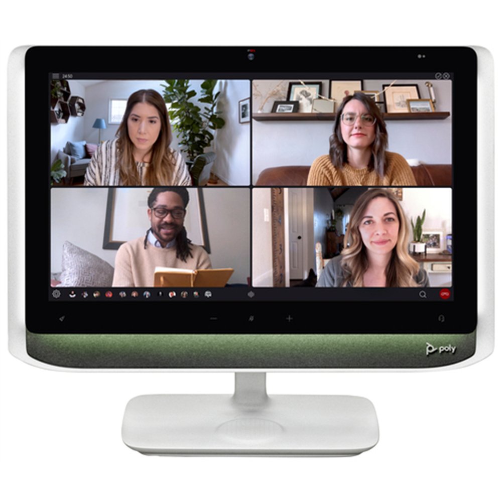 HP Poly Studio P21Personal Meeting FHD Display 54,6 cm (21.5") 1920 x 1080 pixels Blanc