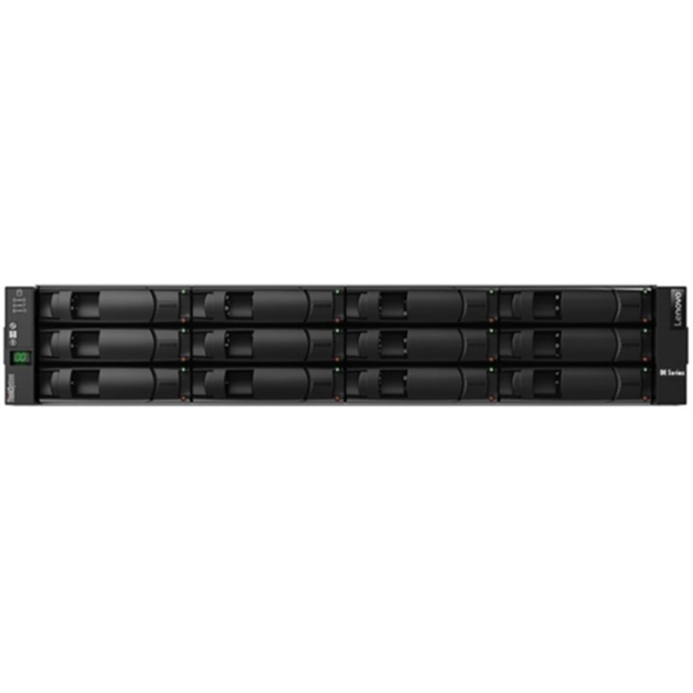 Lenovo ThinkSystem DE120S boîtier de disques Rack (2 U) Noir