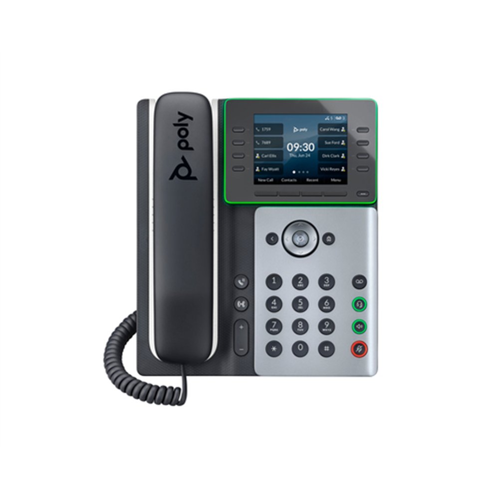 HP Poly Téléphone IP Poly Edge E320 compatible PoE
