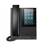 HP Poly Téléphone multimédia professionnel Poly CCX 505 avec Open SIP et compatible PoE