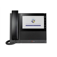 HP Poly Téléphone multimédia professionnel Poly CCX 600 pour Microsoft Teams et compatible PoE