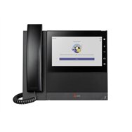 HP Poly Téléphone multimédia professionnel Poly CCX 600 pour Microsoft Teams et compatible PoE