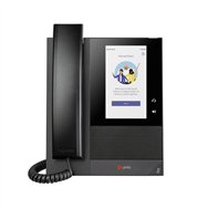 HP Poly Téléphone multimédia professionnel Poly CCX 400 pour Microsoft Teams et compatible PoE
