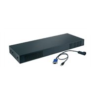 Lenovo 1754A1X commutateur écran, clavier et souris Grille de montage Noir