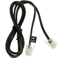 Jabra 8800-00-101 câble de téléphone Noir