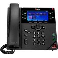 HP Poly Téléphone IP Poly OBi VVX 450 à 12 lignes et compatible PoE avec module d’alimentation