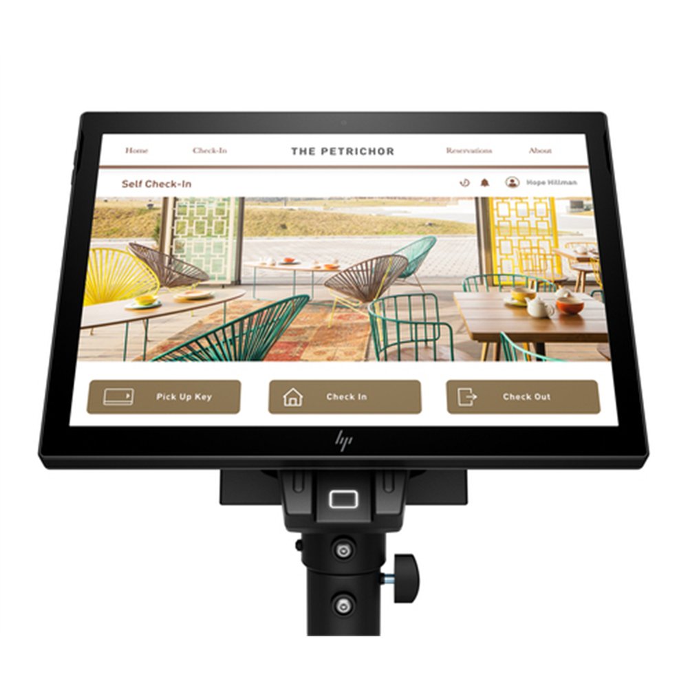 HP Engage Go, pied réglable en hauteur