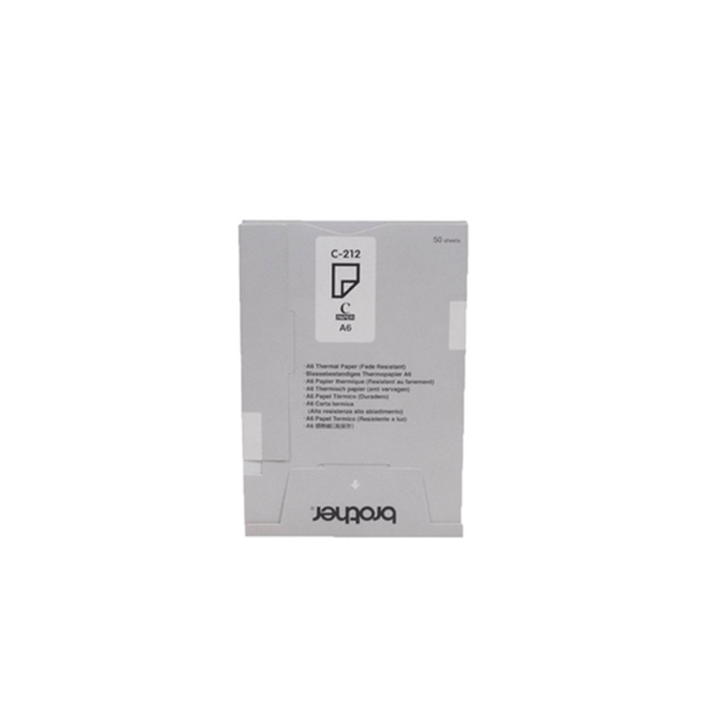 Brother C212S papier thermique A6