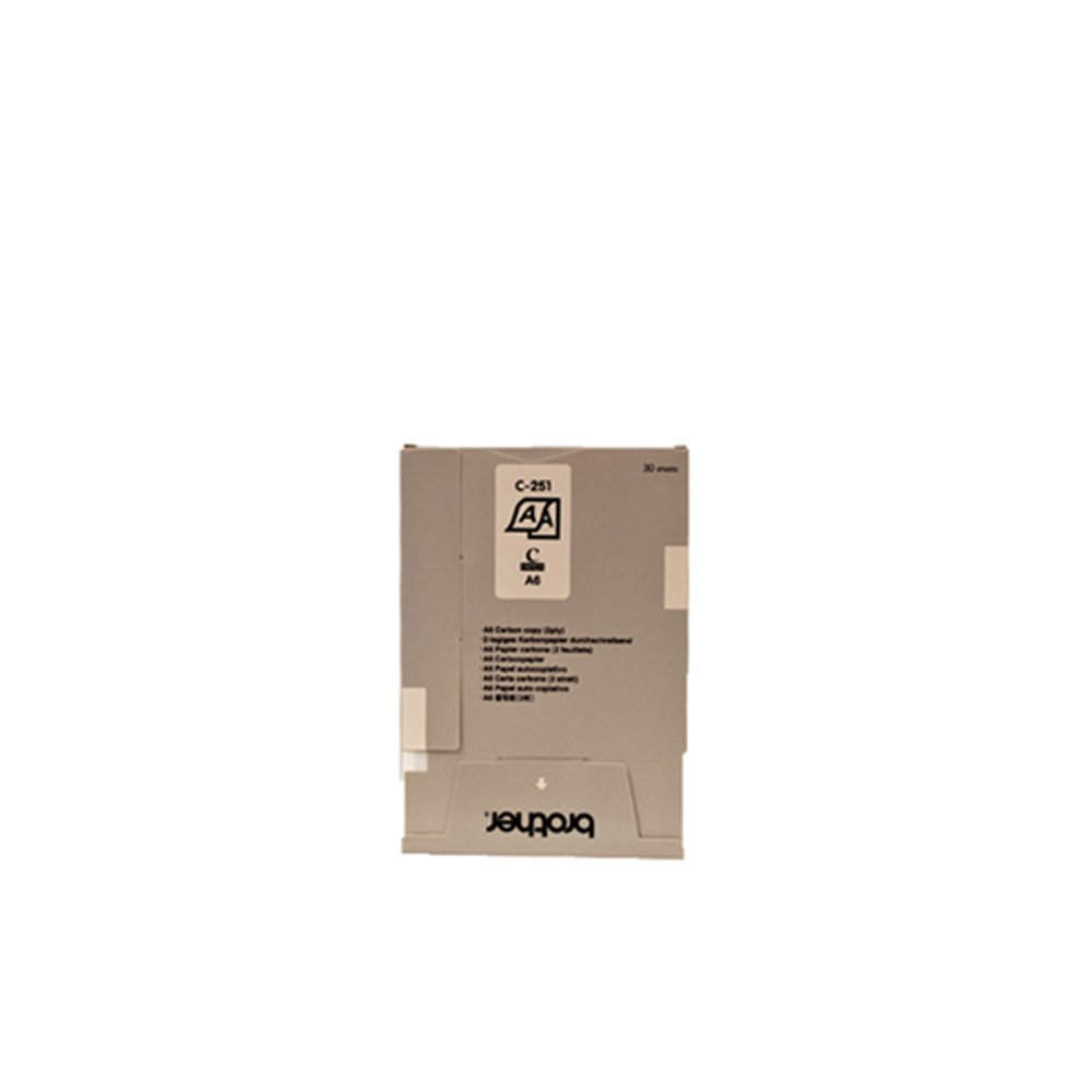 Brother C251S papier carbone 30 feuilles A6
