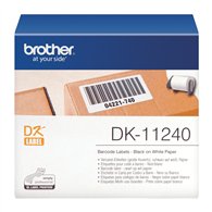 Brother DK-11240 étiquette à imprimer Blanc