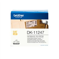 Brother DK-11247 ruban d'étiquette Noir sur blanc