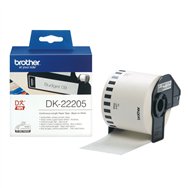 Brother DK-22205 ruban d'étiquette Noir sur blanc