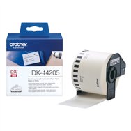 Brother DK-44205 ruban d'étiquette Noir sur blanc