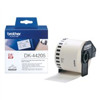 Brother DK-44205 ruban d'étiquette Noir sur blanc