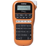 Brother PTE110VPYP1 imprimante pour étiquettes 180 x 180 DPI 20 mm/sec TZe QWERTY