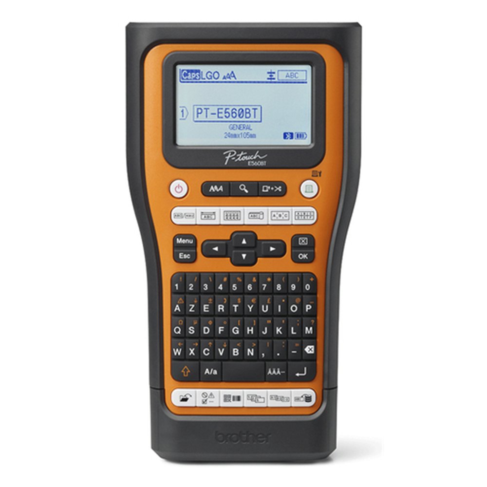 Brother PT-E560BTVP imprimante pour étiquettes Transfert thermique 180 x 180 DPI 20 mm/sec Avec fil &sans fil HSE/TZe Bluetooth