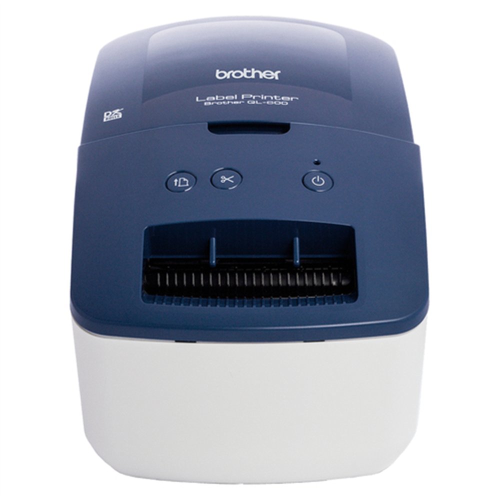 Brother QL-600B imprimante pour étiquettes Thermique directe 300 x 600 DPI 71 mm/sec Avec fil DK