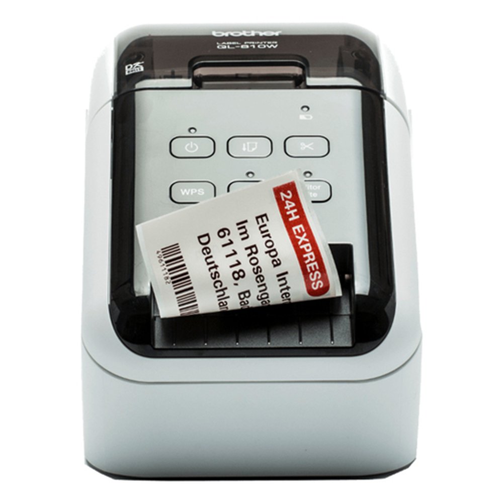 Brother QL-810W imprimante pour étiquettes Thermique directe Couleur 300 x 600 DPI 176 mm/sec Avec fil &sans fil DK Wifi