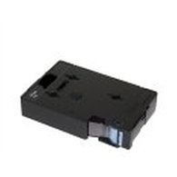 Brother Laminated Labelling Tape - 9mm, Black/Clear Matt ruban d'étiquette TC