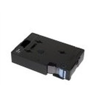 Brother Laminated Labelling Tape - 9mm, Black/Clear Matt ruban d'étiquette TC