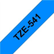 Brother TZE-541 ruban d'étiquette Noir sur bleu
